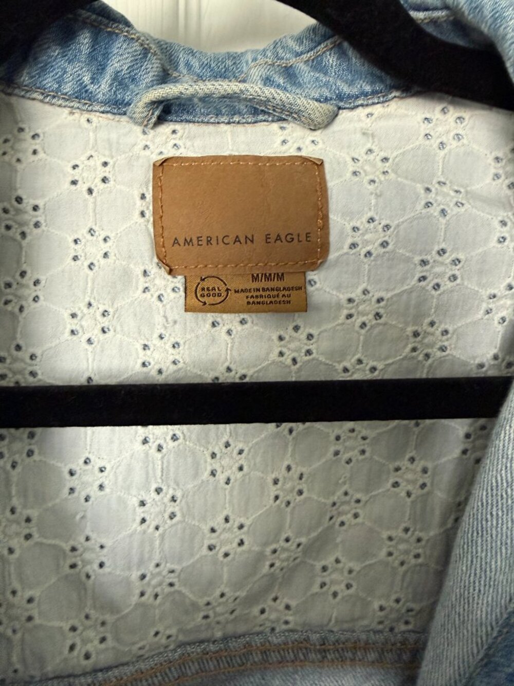 American Eagle Denim Jacket Medium - Picture 5 of 5